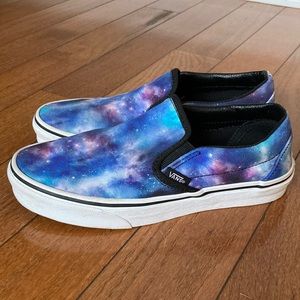 Vans Galaxy Slip On Sneakers - Women’s 6.5 Men’s 5.0